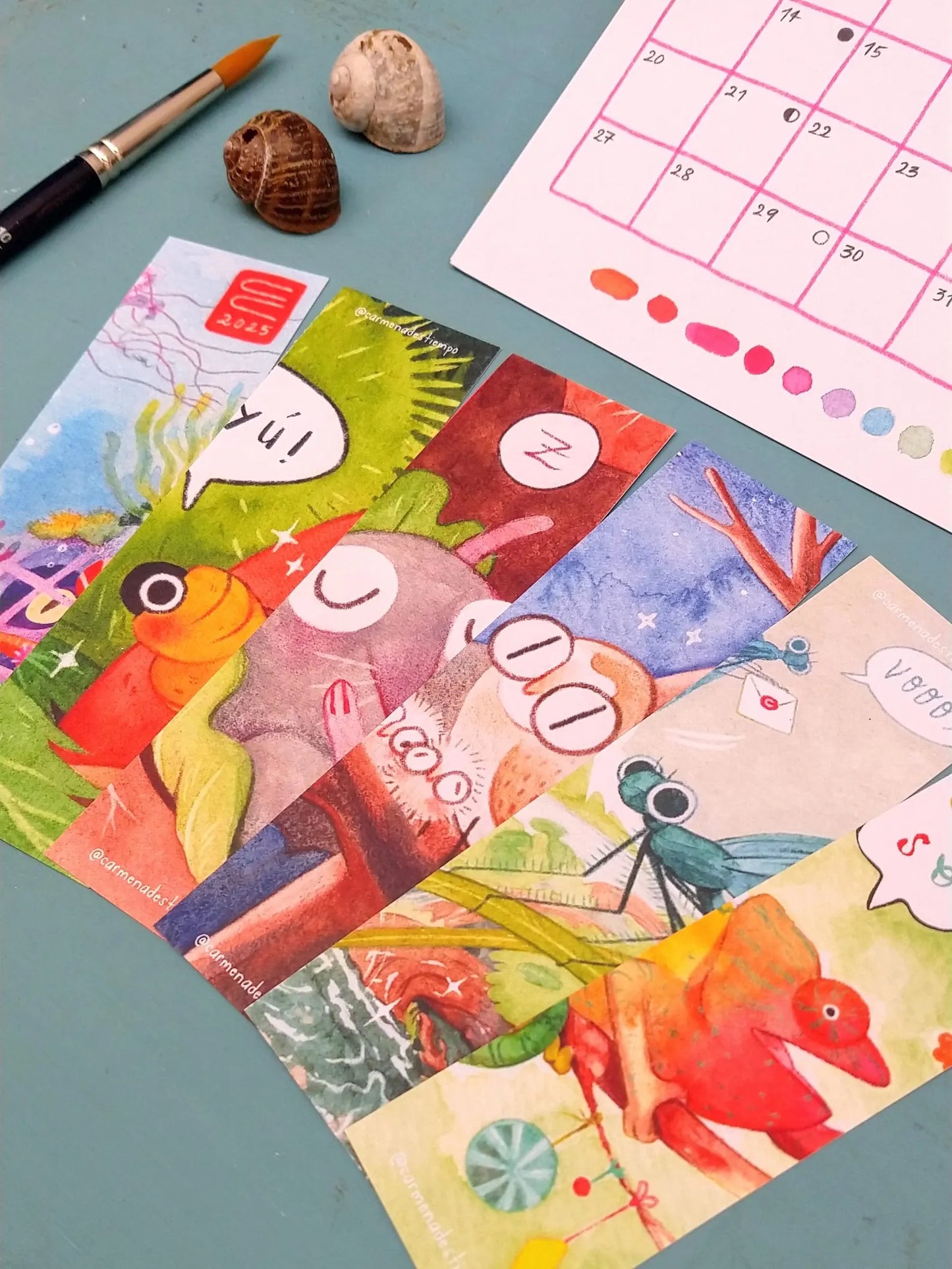 Calendario 2026 - Cada mochuelo a su olivo