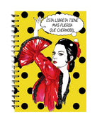 Libreta Lola Flores - Esta libreta tiene más fuerza que Chernóbil