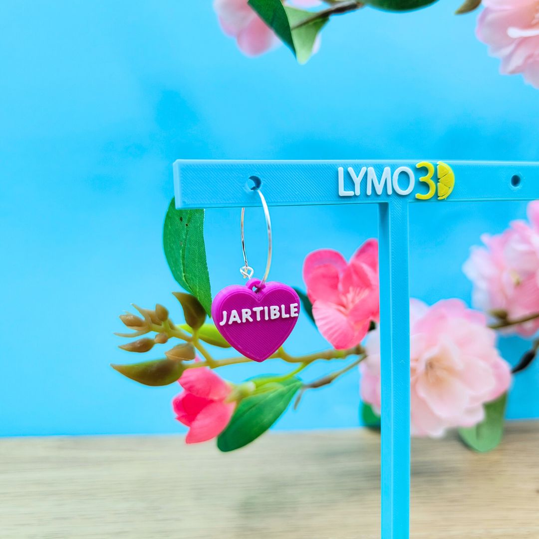 Pendiente Jartible Corazón
