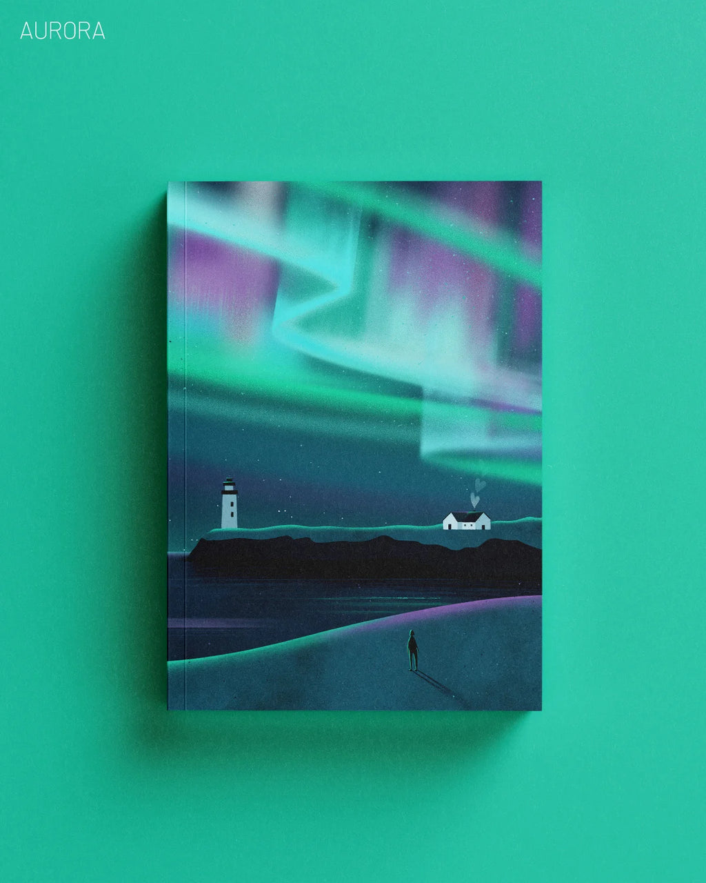 Libreta aurora boreal