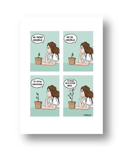 Lámina No puedo hacerlo. Lo estoy haciendo bien