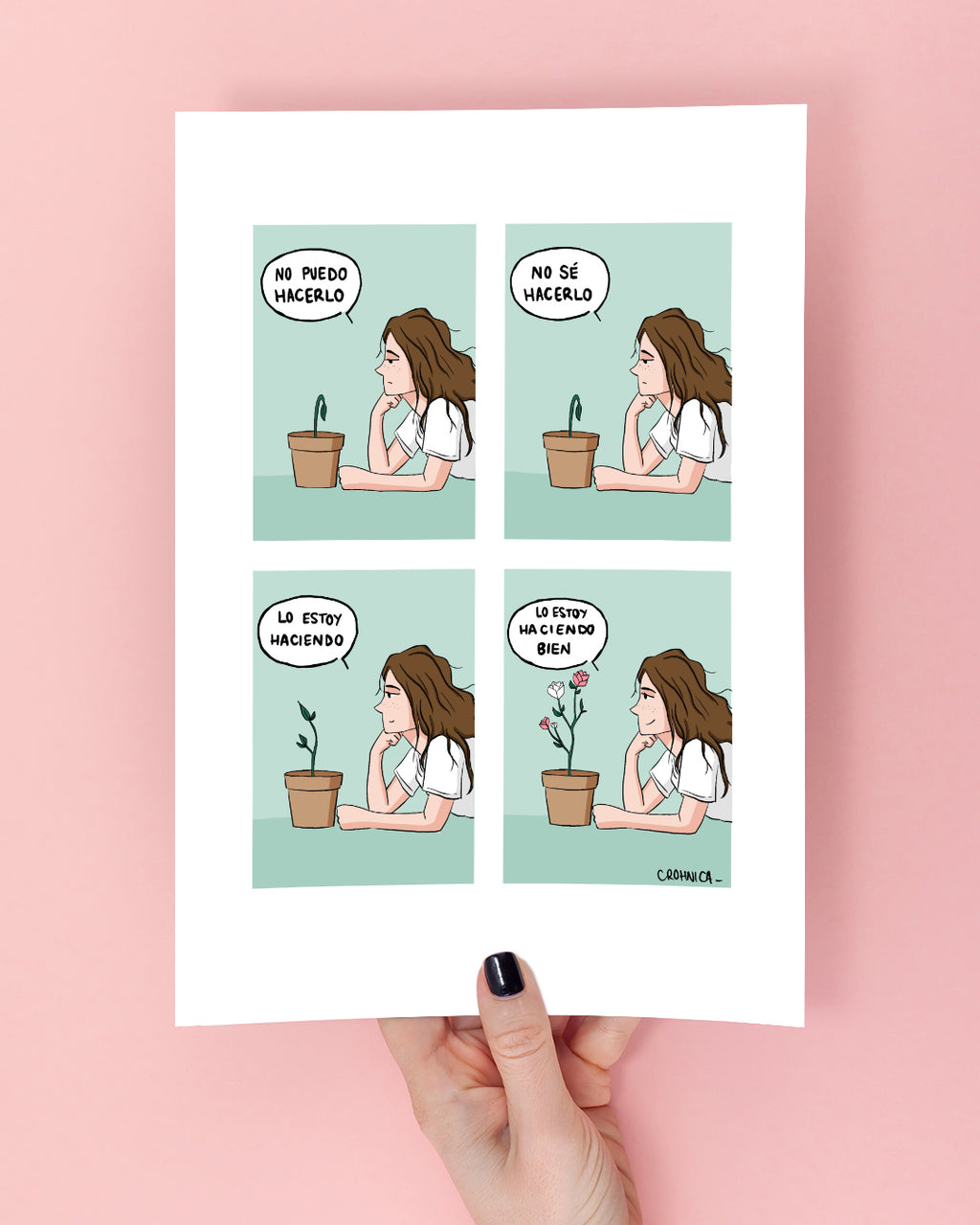 Lámina No puedo hacerlo. Lo estoy haciendo bien
