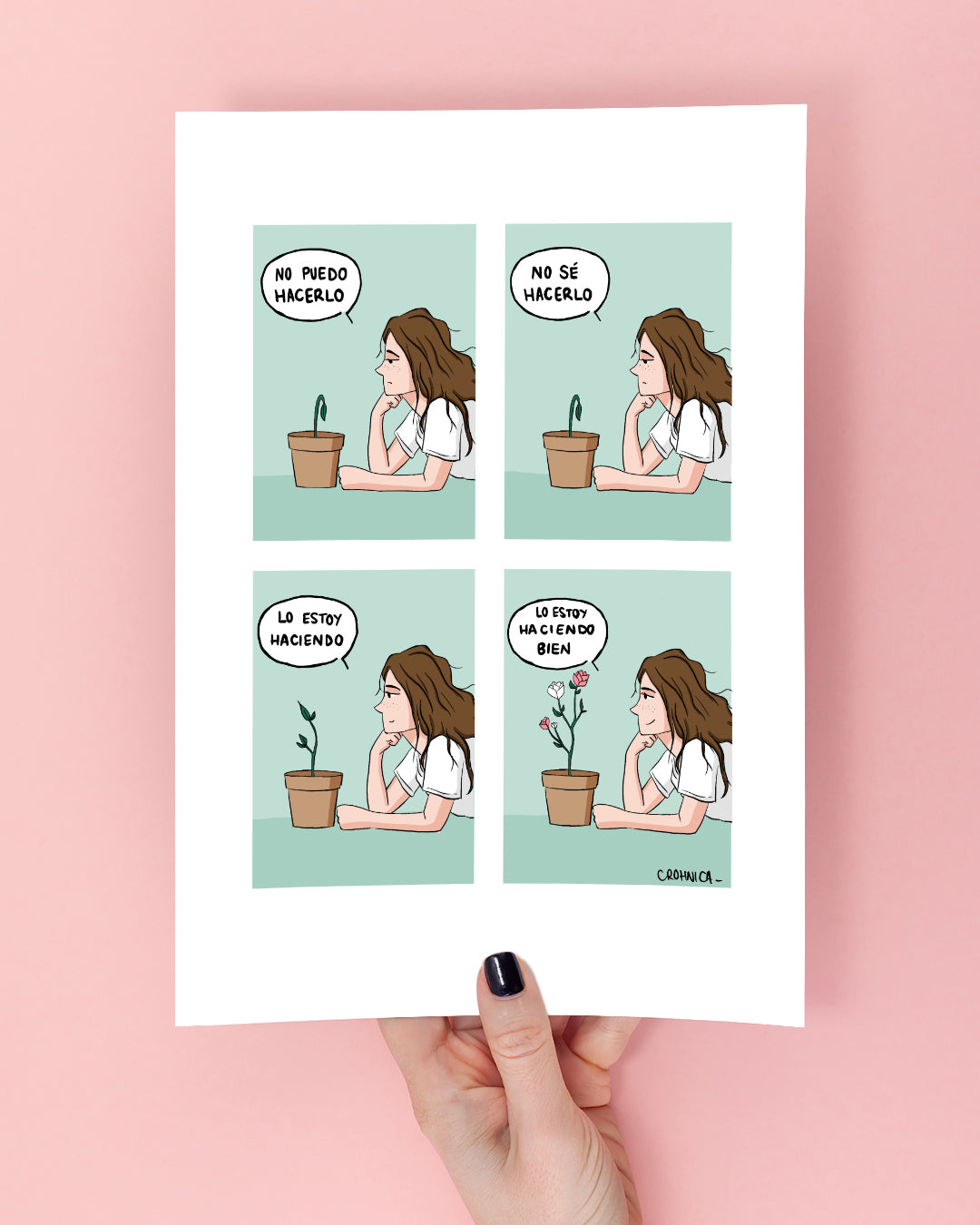 Lámina No puedo hacerlo. Lo estoy haciendo bien