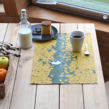 Mantelito de girasoles