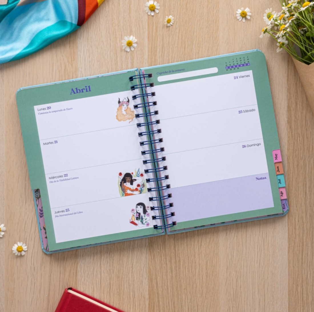 María Hesse Agenda Escolar 2025 -2026