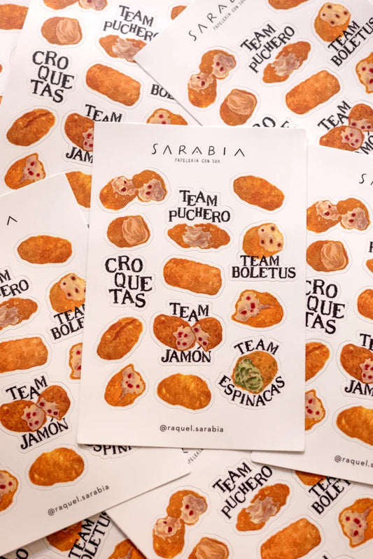 Croquettes Stickers
