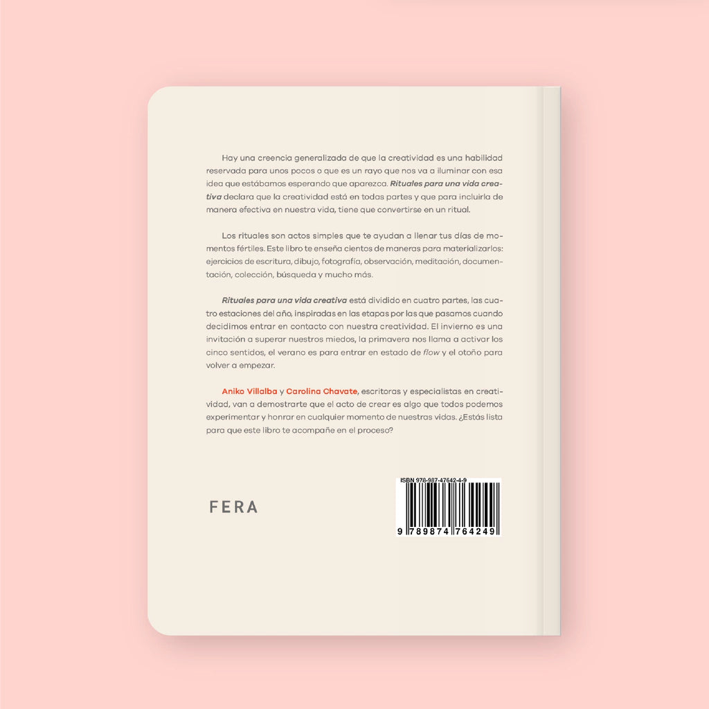 Libro "Rituales para una vida creativa"