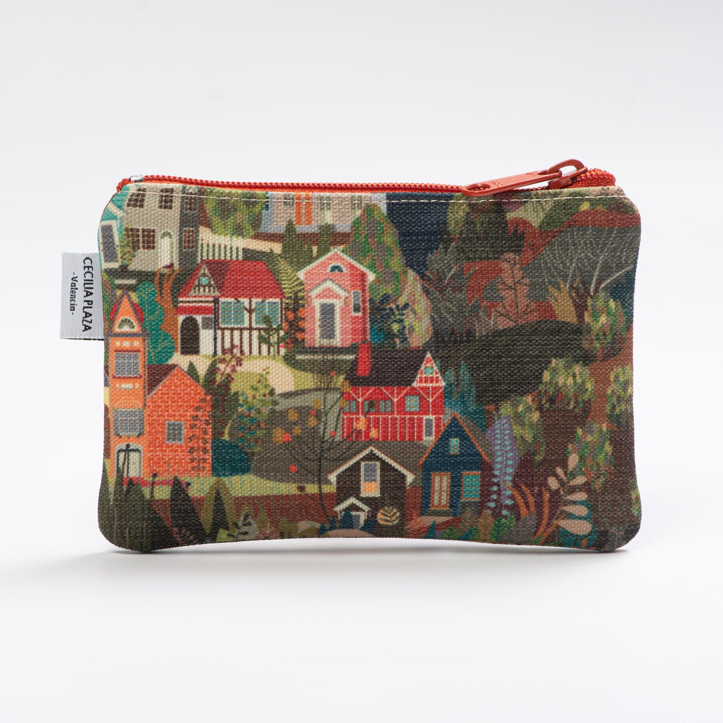 Monedero casas en montaña