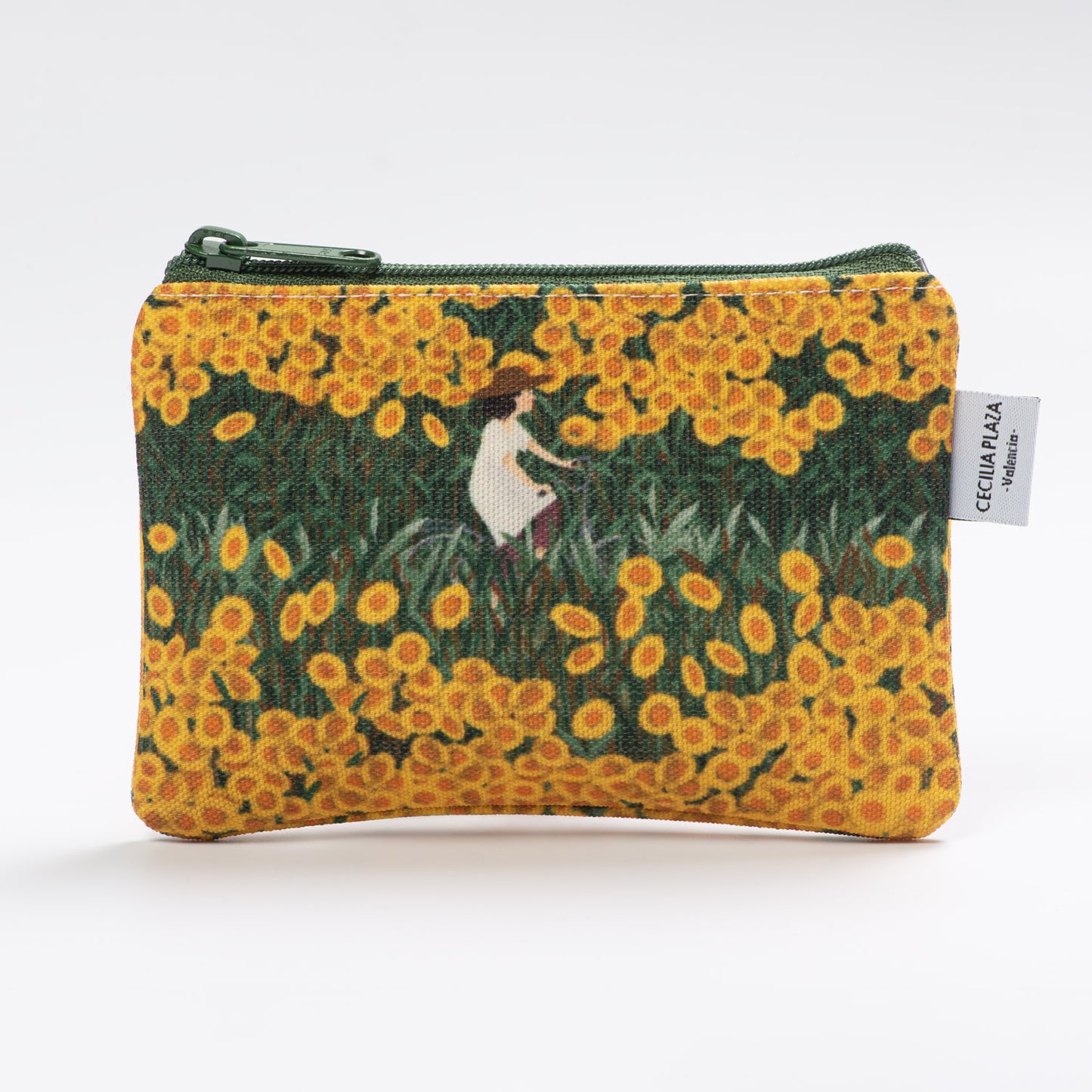 Monedero de girasoles