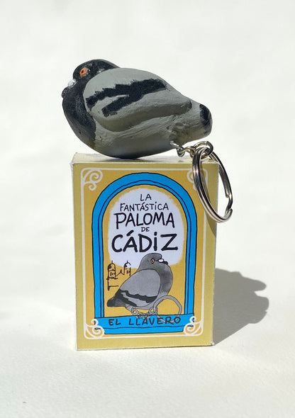 Llavero de Paloma de Cádiz