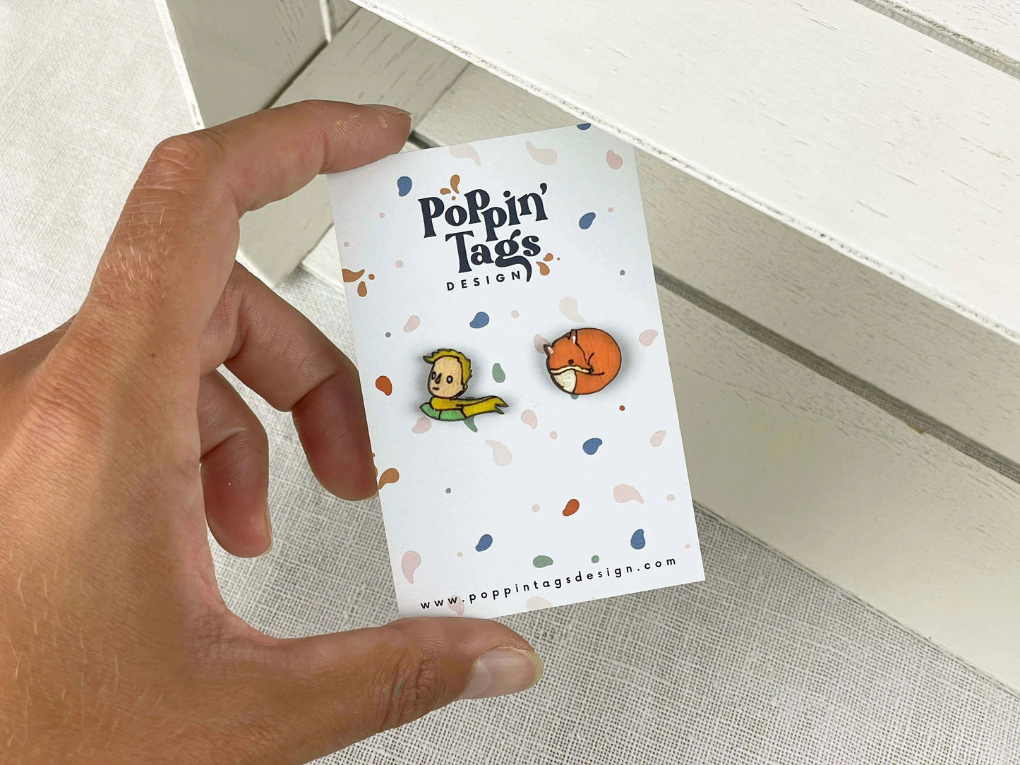 Pendientes mini el principito