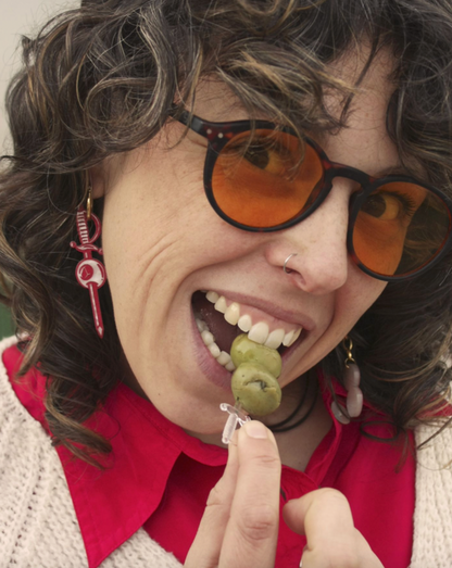 Pendientes pincho aceitunas