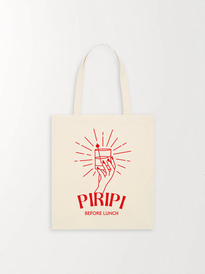 Totebag Piripi before lunch - Dos colores