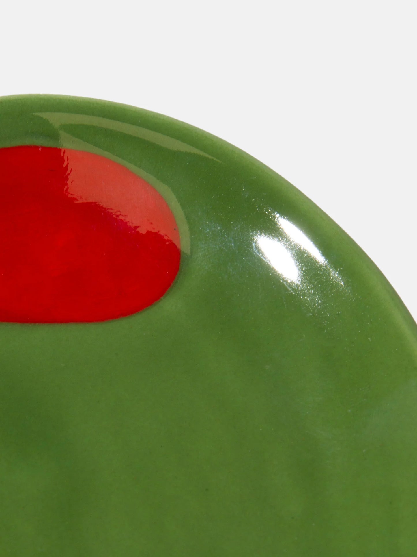 Mini plato aceituna cerámica