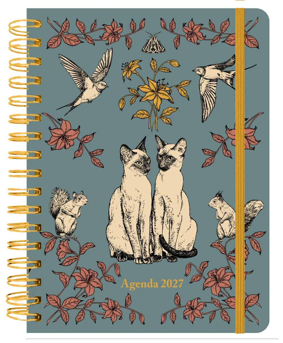 Agenda semanal de Gatos de Laura Agustí 2027