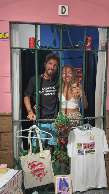 Camiseta Cateto tú - Negra