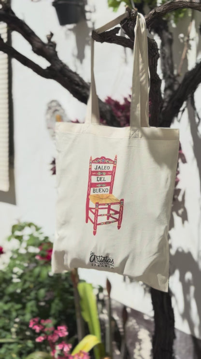 Totebag Jaleo del bueno x Raquel Sarabia