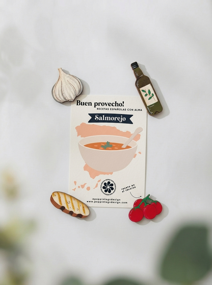 Recetas de imanes: Salmorejo