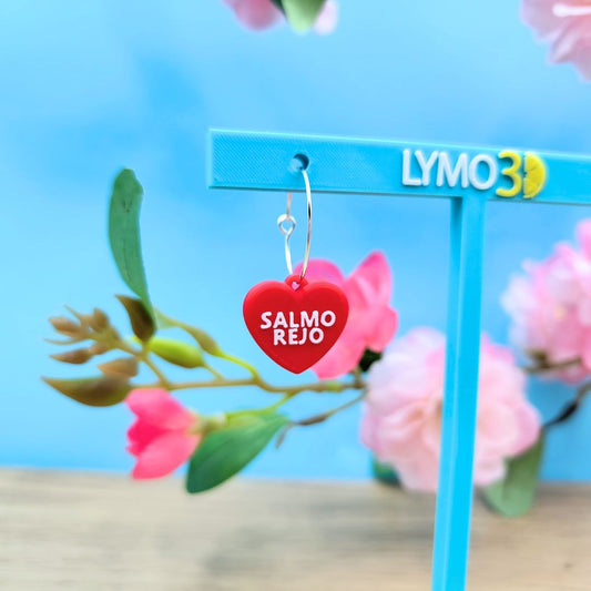 Pendiente Salmorejo Corazón