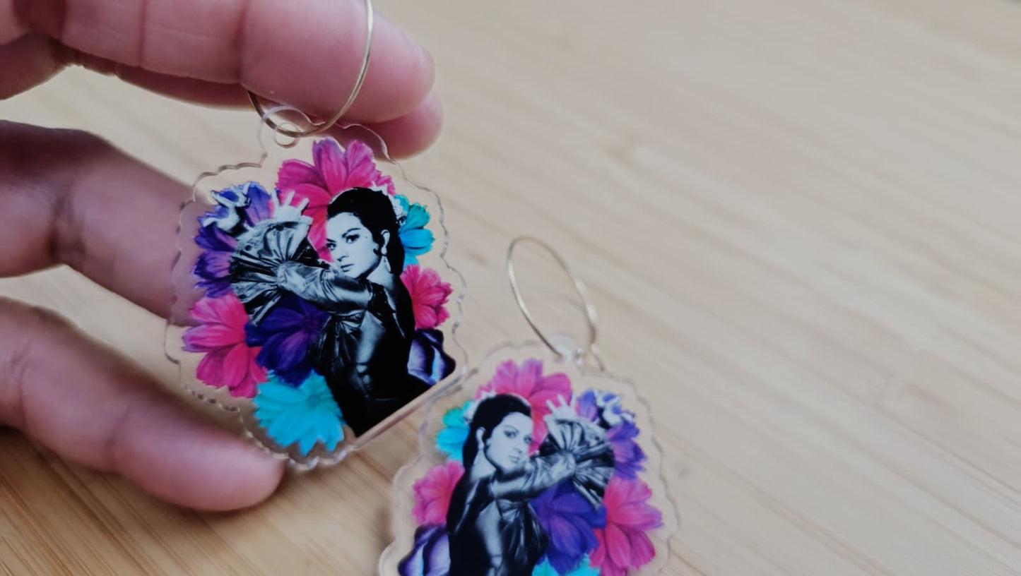 Pendientes Lola Flores para chulear