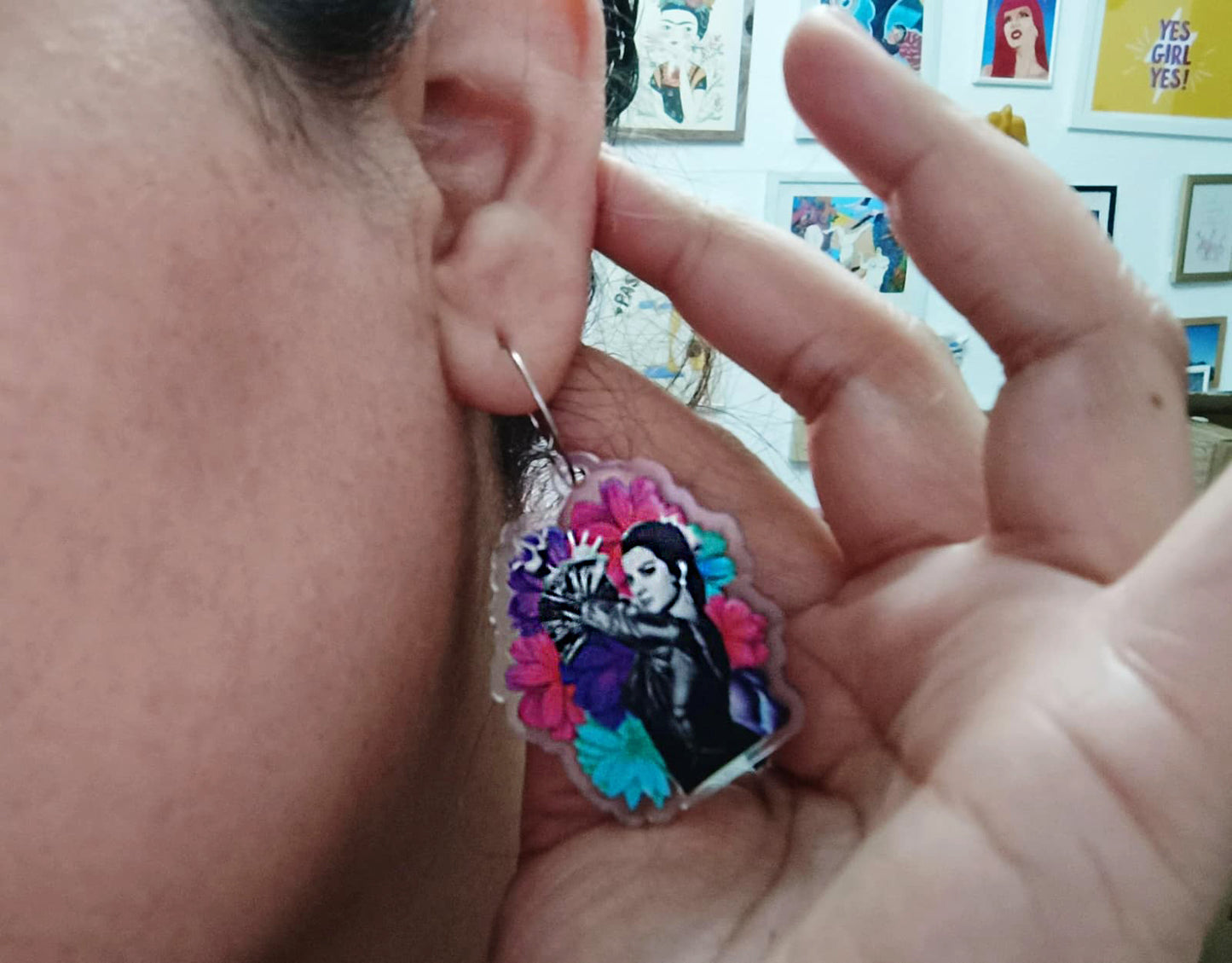 Pendientes Lola Flores para chulear