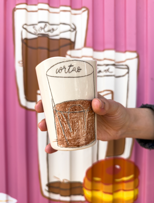 Vaso de café: Cortao