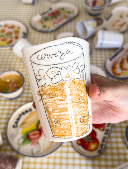 Vaso de cerveza: la penúltima