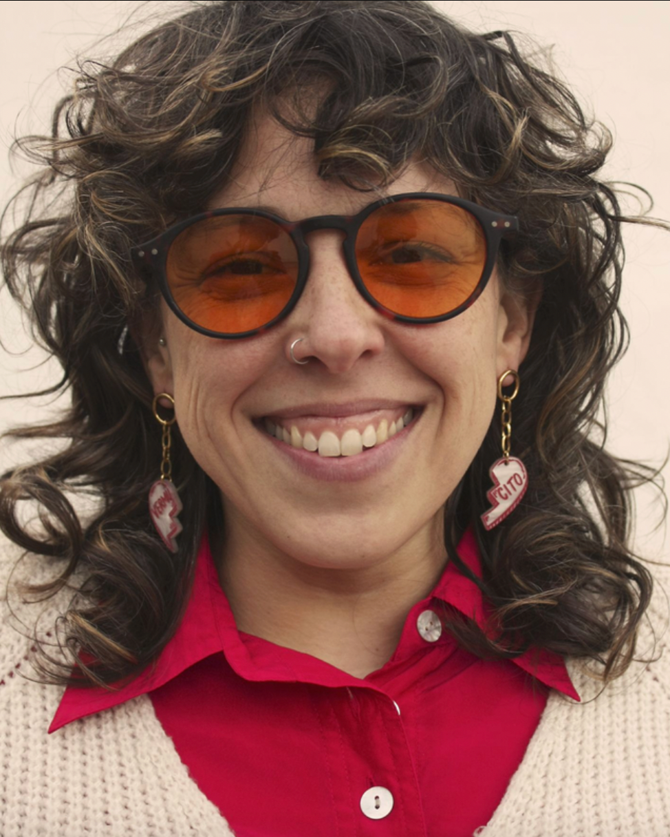 Pendientes corazón vermucito